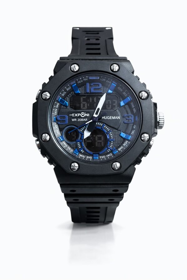 Expedition Force Dual-Display Sports Watch