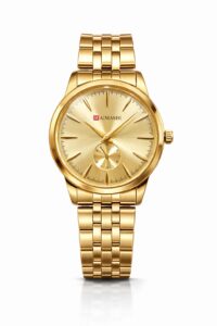 Maimashi Luxury Gold Stainless Steel Men’s Watch