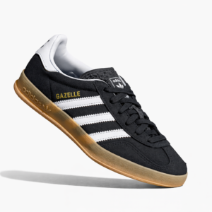 adidas Gazelle “Black White Gum”